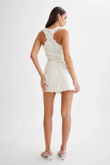 IVNO Ivory Lumière Sequin Two-Piece Mini Set